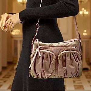 MZ Wallace Paige Messenger Crossbody Bag